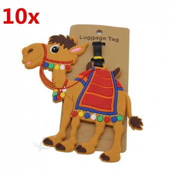 etiqueta de bagagem de camelo para sacos de mala de viagem por atacado