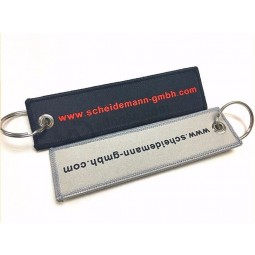 China Supplier Woven Keyring for Promotional Gifts