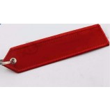 factory custom design embroidery personalised keyrings