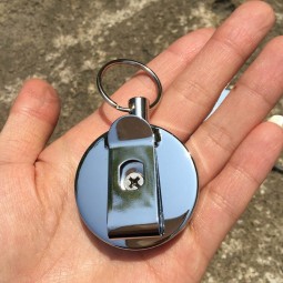 不锈钢圆形智能钥匙扣
