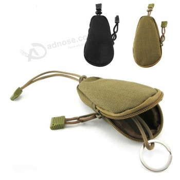 mini Portafogli portachiavi Borsa portamonete militare da uomo Borsa mimetica militare