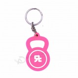 custom made cheap 2d and 3d cartoon rubber personalised keyrings,soft Pvc keychain