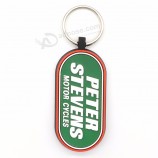 Angepasster Schlüsselanhänger aus weichem PVC-Gummi mit personalisierten Firmenschlüsselanhängern
