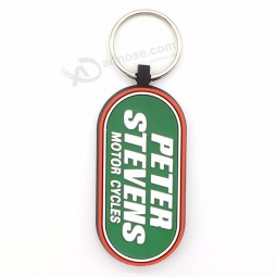 Angepasster Schlüsselanhänger aus weichem PVC-Gummi mit personalisierten Firmenschlüsselanhängern