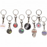 Paarmagnet keychain magnetischer Liebes-Rosenschlüsselring