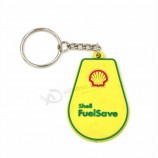 llavero de goma de dibujos animados 2D y 3D por encargo, llavero de pvc suave en forma personalizada