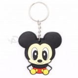 Souvenir Werbegeschenk Geschenk OEM benutzerdefinierte weiche PVC Schlüsselbund Schlüsselanhänger, Gummi PVC neue Silikon personalisierte Schlüsselringe
