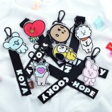 hanging rope with cartoon character label lanyard