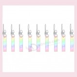 transparent laser lanyard name custom