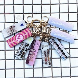 패션 방아 끈 blackpink 귀여운 전화 스트랩 가방 펜던트 열쇠 고리 제조 업체