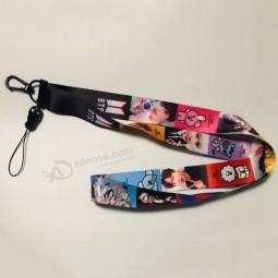 custom printed photo hanging lanyard