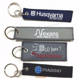 Promotional Embroidery Keychain, Souvenir Embroidery Keychain With Logo, Custom Embroidery Keychain Manufactures in China