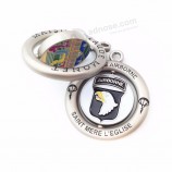 Soporte para llavero llavero personalizado logo llavero giratorio