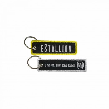 Porte-clés en gros pour la promotion de l’entreprise Cadeaux Porte-clés de mode llaveros Étiquette de bagage Porte-clés cool personnalisé