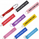 wholesale custom good quality personalized keychains tag with logo
