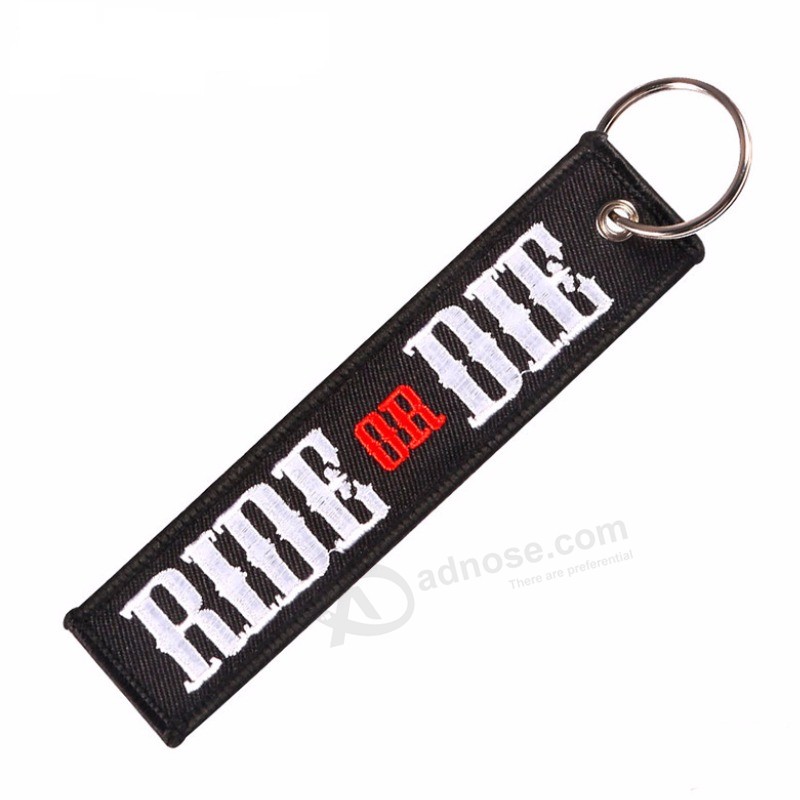 RIDE OR DIE motocycle KEYCHAIN