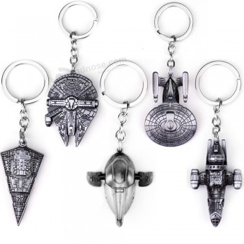 Star Wars Spaceship Sign Keychain Cool Falcon Keyrings