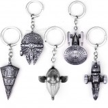 Star Wars vaisseau spatial signe porte-clés Cool Falcon porte-clés