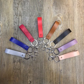 Etiquetas de chave FOB de couro artificial - pulseira, pulseira de couro, pulseira de couro, alça de mão para bolsa de carteira