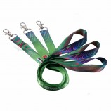 Huacheng benutzerdefinierte Druck Logo ID-Karte Sublimation Hals Polyester Lanyard für Schlüssel