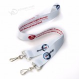 Eleganz Abzeichen Swivel kleine Lanyard Jacquard Haken Zugschnalle Dongguan Umhängeband Breakaway Charm Lanyard für Schlüssel