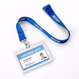 Persinalisierte Sublimation einziehbare Abzeichenrolle Id Bts Lanyard für Schlüssel mit Plastiktüte