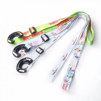 Id Badge Bouteille d’eau Clip Longe longe pour clés Nom uni Porte-badge