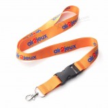 Huacheng Coloré Polyester Imprimé Logo Personnalisé Longe pour clés