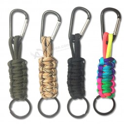 Mousqueton en aluminium D-Ring porte-clés Porte-clés Crochet