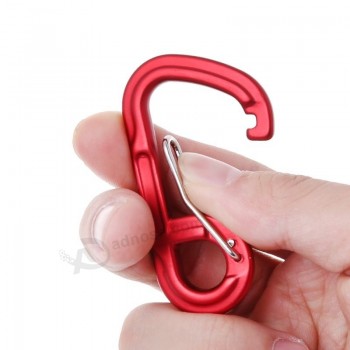 alloy carabiner keychain clip travel snap hook wholesale