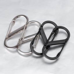 Outdoor EDC Schlüsselbund 8 geformte Karabiner Camping Quickdraw Haken Clip Schnalle Hersteller