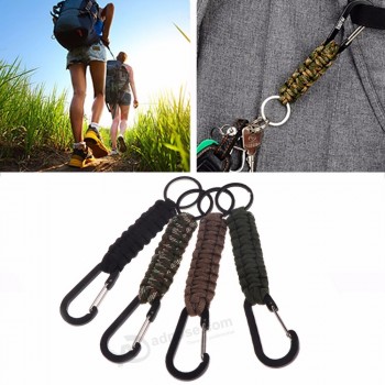 Climb Keychain Tactical Outdoor Survival Tool Carabiner Hook