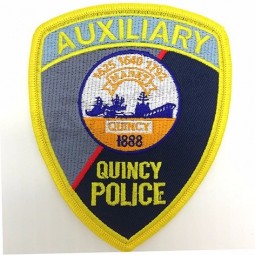 customized badge applique sequin transfers patch wholesale iron On animal head embroidery designs
