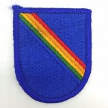 Drapeau américain broderie motifs fer sur réversible Sequin Patch Lock Border Patchs brodés