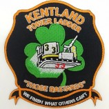 Patches de tecido bordado fornecedor de remendo de flor dos desenhos animados ferro Em rebanho emblemas emblema de borracha 3d personalizado