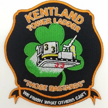 Patchs de broderie tissée Broderie de dessin animé Fleur Patch Fournisseur de fer sur les badges de troupeau Insigne en caoutchouc 3d personnalisé