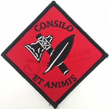 Écussons d’équipe sportive Broderie Fleurs En gros Pas Cher Patch Personnalisé Fer Sur Logo