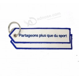 Andenkenanpassungs-Textilschlüsselkettenbuchstaben personifizierten Bewegungsgelb keychain sexy Zapfen