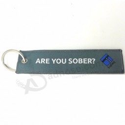 cadenas de calidad superior joyería de moda regalos azules Llavero asiento de eyección de peligro