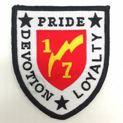 iron On appliques embroidery laser Cut border letters 3d flock printing patch