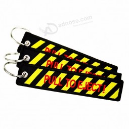 Entfernen Sie vor dem Flug Schlüsselbund Pilot Geschenk ziehen Schlüsselbund Schlüsselbund Mode Motorräder Auto Tasche Stickerei Schlüsselbund Schmuck auswerfen