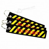 rimuovere prima del volo portachiavi pilot regalo tirare Per espellere portachiavi Motociclette moda portachiavi Car Bag ricamo portachiavi gioielli
