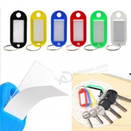 Porte-clés en plastique coloré personnalisé