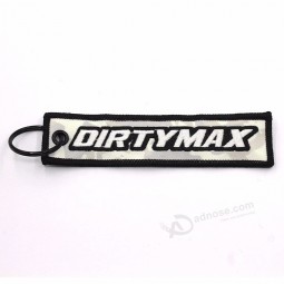 Cadeau décoratif Polyester Logo personnalisé Porte-clés simple/double face