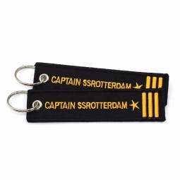 bestickte Kofferanhänger Label Keychain Großhandel