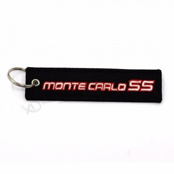 Porte-clés en tissu d’embrioderie prix d’usine