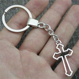 빈 십자가 공급자를위한 열쇠 고리를 가진 열쇠 고리