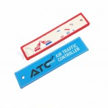 name logo custom fabric patch keychains For motorcycle