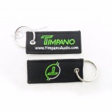 Mode Souvenirs Twill Lanyard Schlüsselbund Stickerei benutzerdefinierte Dekoration
