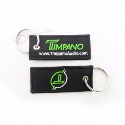 Mode Souvenirs Twill Lanyard Schlüsselbund Stickerei benutzerdefinierte Dekoration